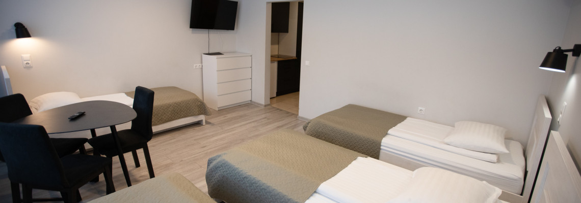 Удобный четырехместный номер