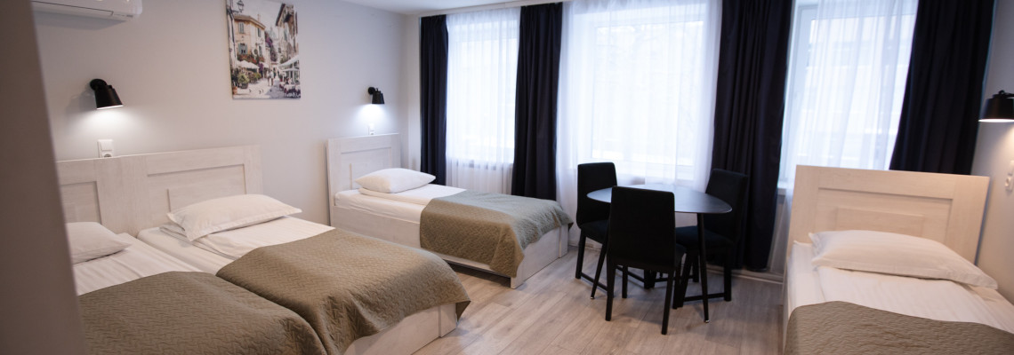 Удобный четырехместный номер